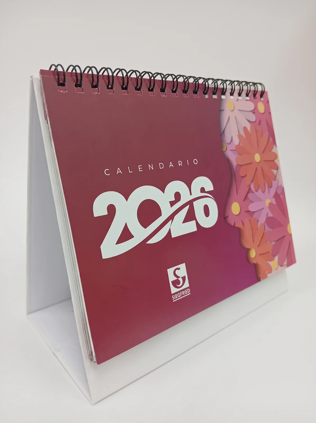 Calendario de escritorio producido